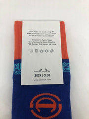 Armin Strom Socks Blue Orange Sock Club