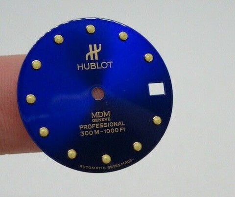 New Hublot Dial 26mm Blue MDM OEM Genuine