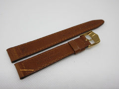 New Tag Heuer 14mm Brown Leather Strap Buckle