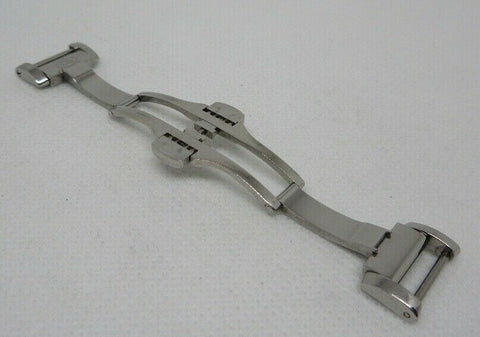 Parmigiani 11mm Stainless Steel Deployant Clasp Buckle OEM Polished for Bracelet