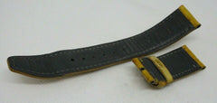 IWC 20mm Yellow Alligator Strap for Deployant Buckle OEM Genuine