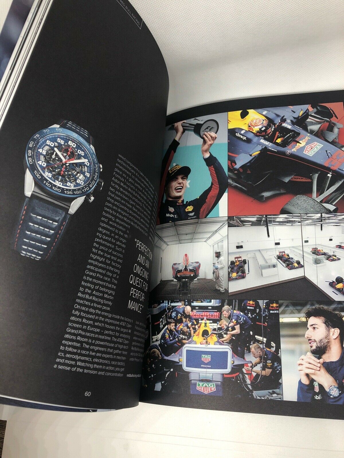 Tag Heuer Action Book Magazine