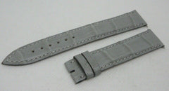 New Franck Muller 17mm Gray Alligator Strap OEM Grey