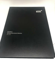 Montblanc Pen Manual Guide Hardcover Book 2014 2015