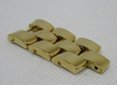 Baume & Mercier Hampton 18mm Gold Tone Stainless Steel Bracelet Link OEM