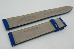 New Franck Muller 17mm Blue Leather Strap OEM