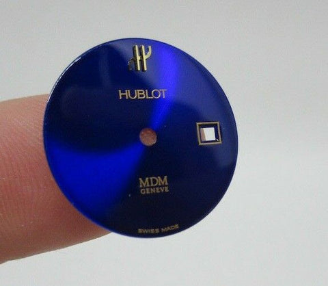 Hublot Blue Dial 20mm Yellow Gold MDM