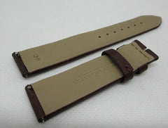 New Jaeger LeCoultre 17mm Purple Satin Leather Strap OEM Fabric Bag
