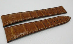 Blancpain 20mm Brown Alligator Strap OEM Genuine XL Size