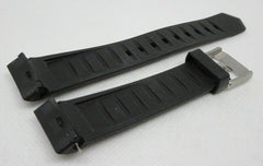 Tag Heuer 21mm Black Rubber Strap Stainless Steel Buckle OEM Genuine