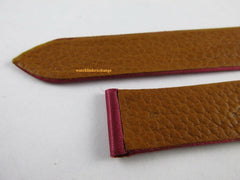 New Bedat & Co. 19mm Pink Silk Leather Strap OEM Short Size