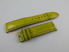 Jaeger LeCoultre 18mm Yellow Leather Strap OEM
