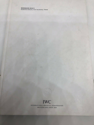IWC Watch Manual Hardcover Book Complete Collection Rare 2010 2011