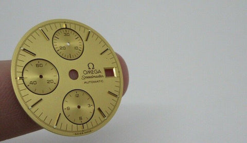 Omega Speedmaster Chronograph Gold Dial 29mm