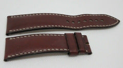 Blancpain 23mm Brown Leather Strap OEM Genuine Bathyscaphe Fifty Fathoms