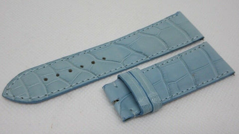 New Parmigiani 22mm Blue Alligator Strap OEM