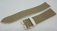 Piaget 20mm White Leather Strap OEM Genuine