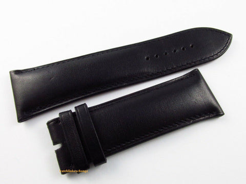 New Parmigiani 25.5mm Black Leather Strap Hermes OEM