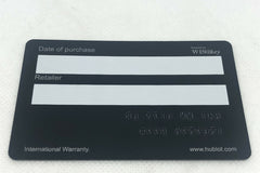 Hublot Spirit Of Big Bang Blank Warranty Card OEM Genuine
