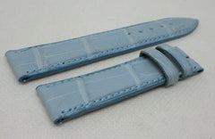 New Franck Muller 17mm Blue Alligator Strap OEM Short Size
