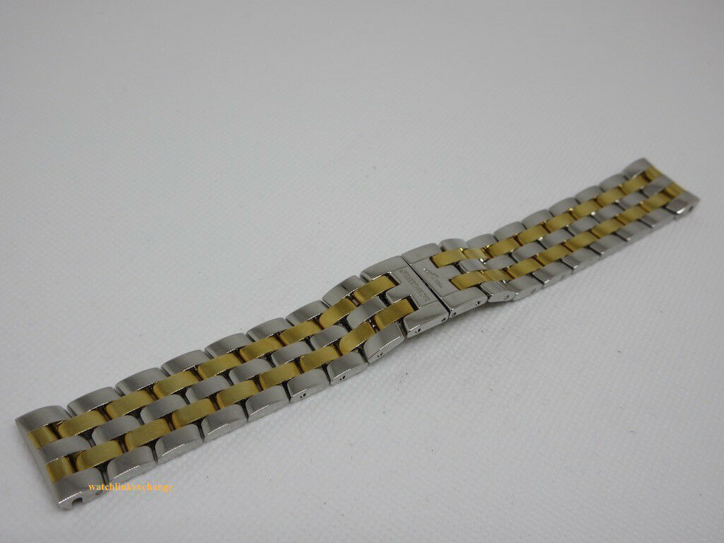Longines 20mm Yellow Gold Stainless Steel Bracelet OEM for Dolce Vita