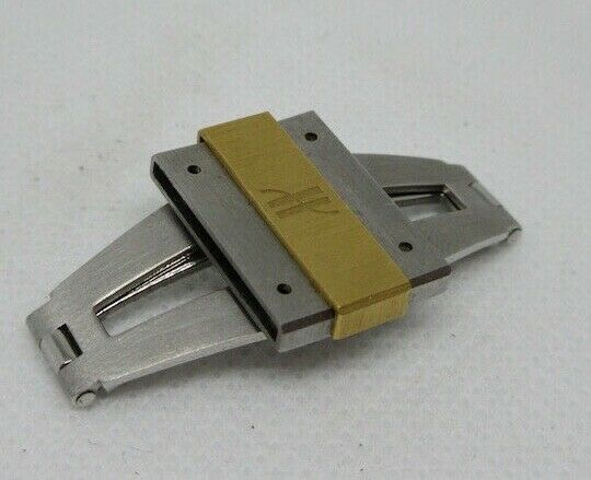 New Hublot Stainless Steel 18k Yellow Gold Deployant Buckle 1520 Series OEM