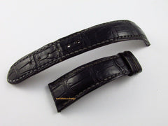Patek Philippe 20mm Black Alligator Strap OEM Genuine XL