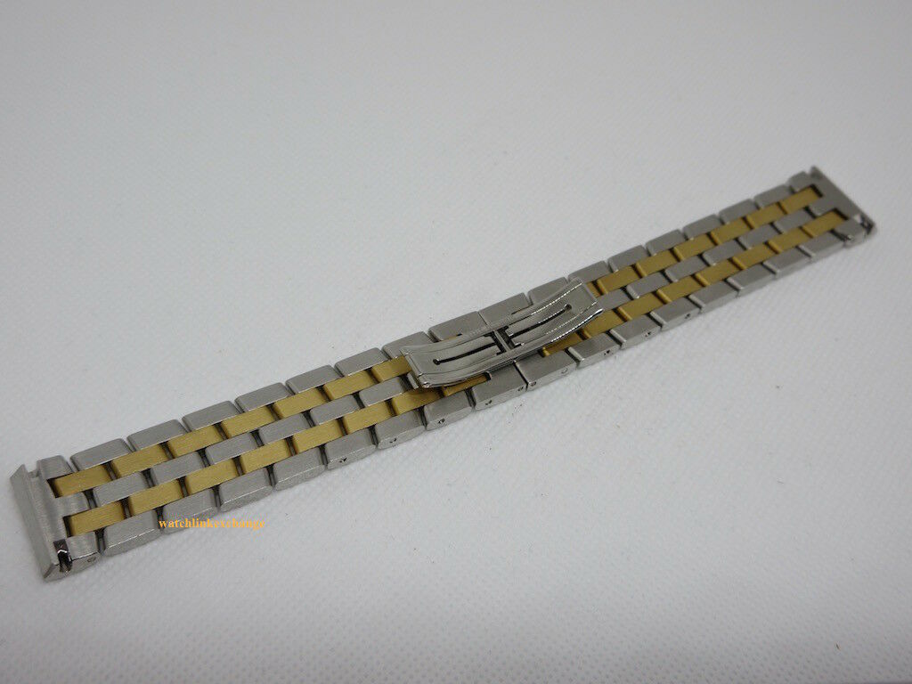 Longines 20mm Yellow Gold Stainless Steel Bracelet OEM for Dolce Vita