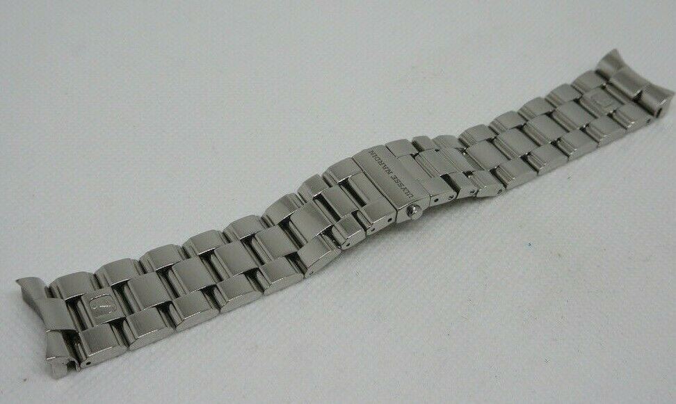 Ulysse Nardin Marine Stainless Steel Bracelet 20mm OEM Genuine UN Polished Steel