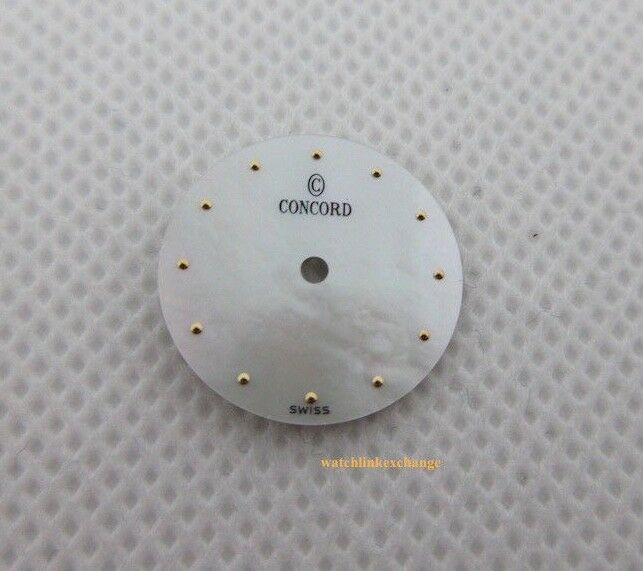 New Concord Mother of Pearl MOP Dial 16mm