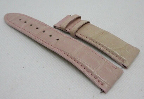 Jacob & Co. 20mm Pink Alligator Strap OEM