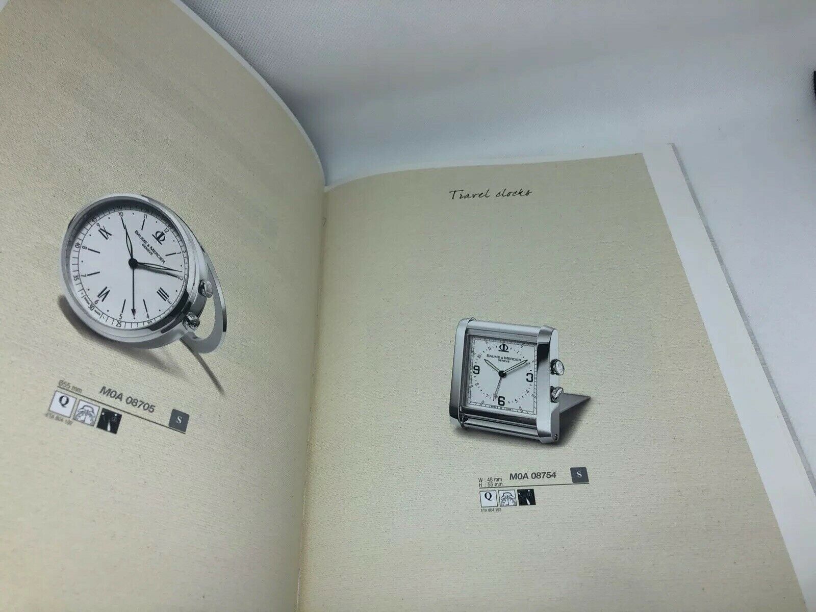 Baume Mercier Watch Manual Guide Hardcover Book 2011