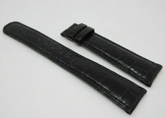 A. Lange & Sohne 19mm Black Alligator Strap OEM
