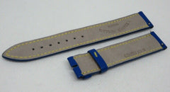 New Franck Muller 17mm Blue Leather Strap OEM