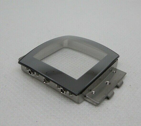 New Rado Sintra Chrono 1785.01 Case Crystal Parts OEM Platinum Color
