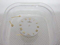 New Ebel Sport White Dial Gold Numerals Hands