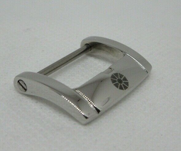 Giuliano Mazzuoli 18mm Stainless Steel Tang Buckle Polished Missing Screw
