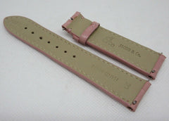 New Jacob & Co. 20mm Pink Alligator Strap OEM