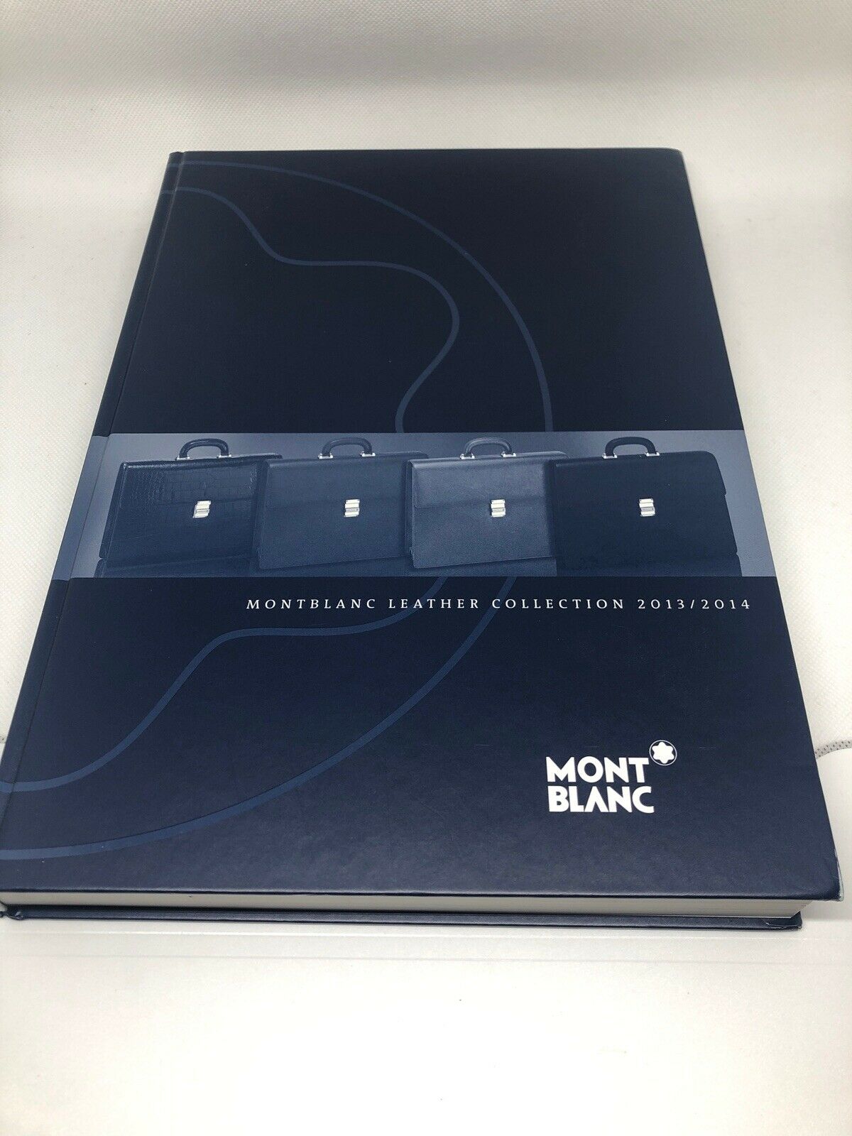 Montblanc Leather Book Hardcover Guide Catalog 2013 2014